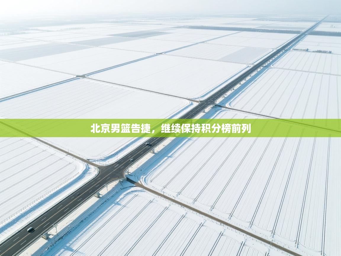 北京男篮告捷，继续保持积分榜前列